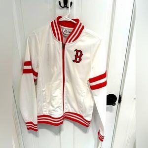 Boston Red Sox G-III 4Her by Carl Banks Women's Pre-Game Full-Zip Track Jacket